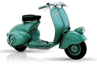 Vespa scooter image