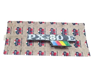 ukscooters VESPA PX 80 E SIDE PANEL BADGE RAINBOW ITALIAN