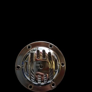 lambretta 12v ac horn – chromed – without backplate – li series 2