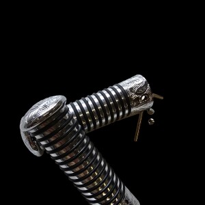 Lambretta Vespa Engraved Sundance Handlebar Grips PX LML Star 4T Chrome